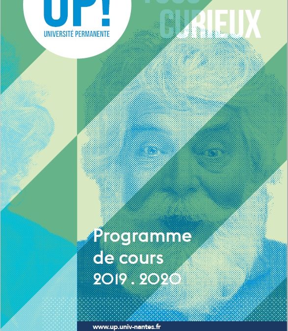 Programme 2019-2020 des cours de philosophie proposés à L’Université Permanente de Nantes en partenariat avec l’association Philosophia