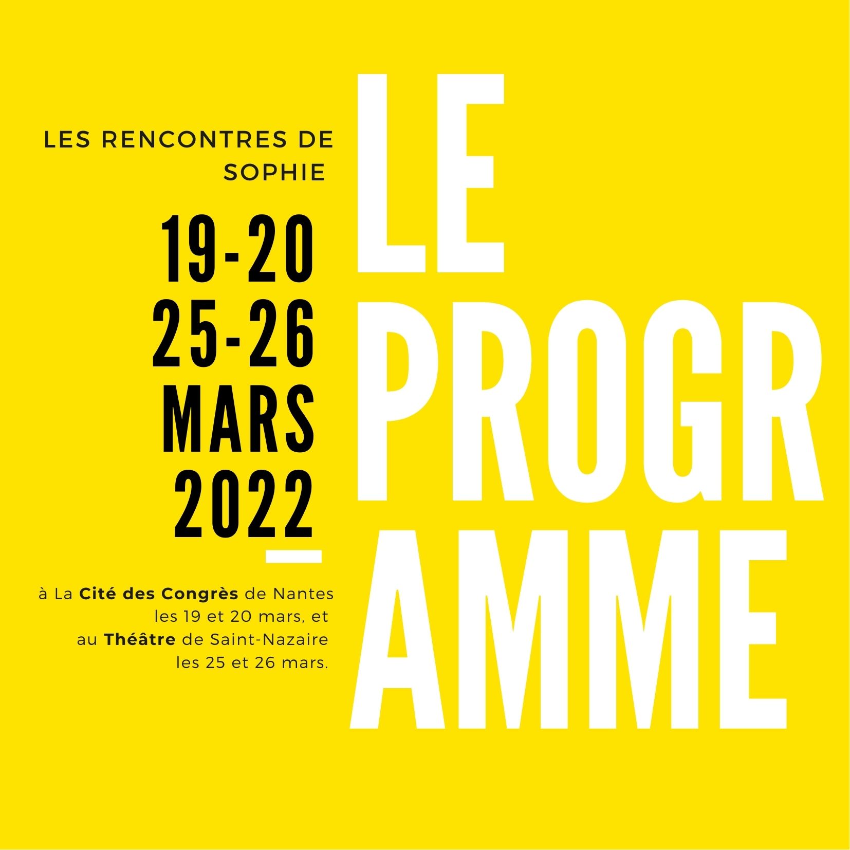 programme rencontres sophie