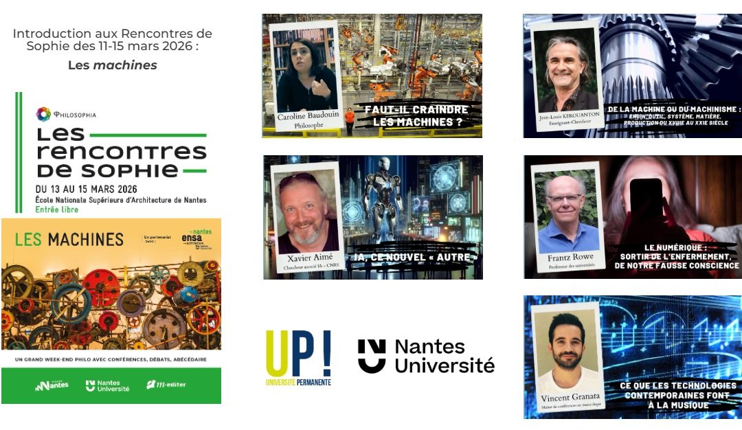 Introduction aux Rencontres de Sophie 2026 « Les machines »